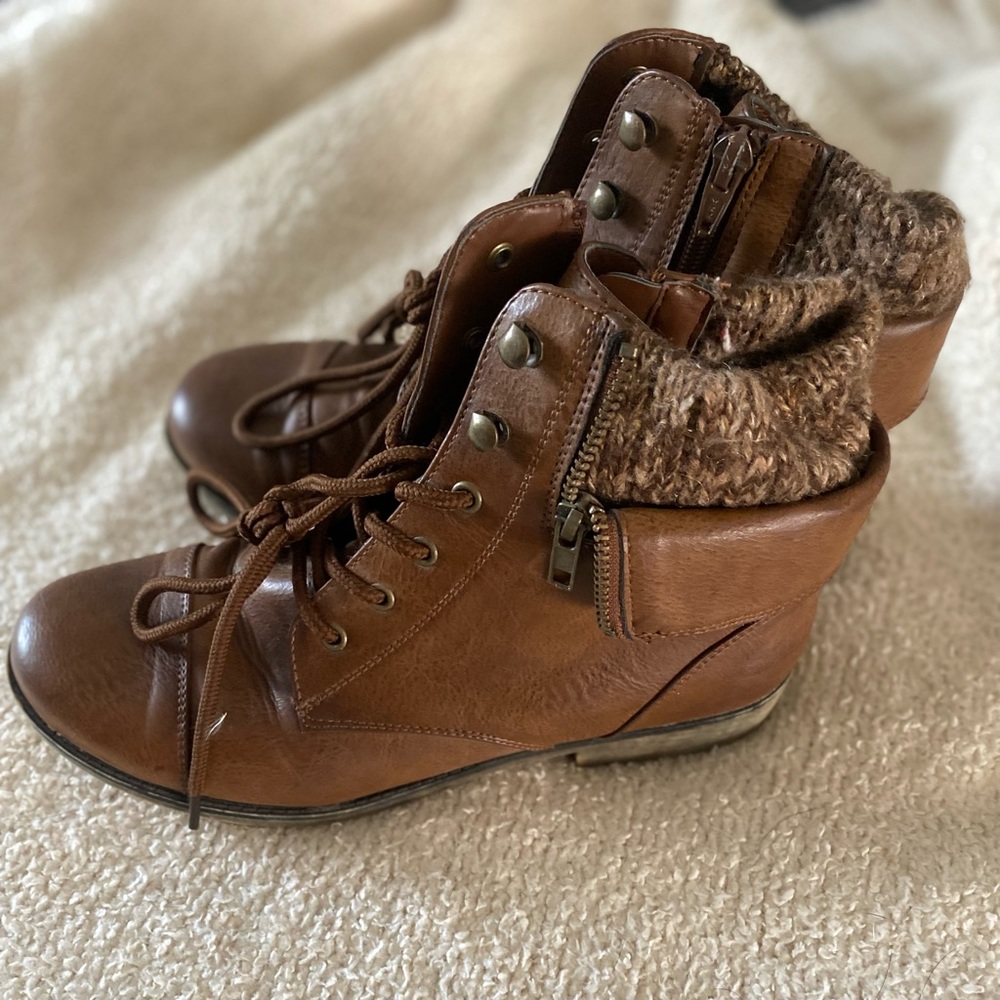 JCP brown boots